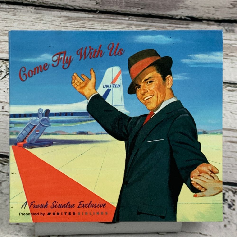 Frank Sinatra - Come Fly With Us United Airlines Exclusive Rare [2000‎ CD]
